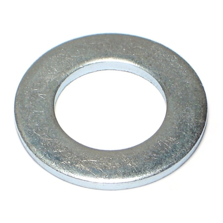 Midwest Fastener Flat Washer, For Screw Size M20 , Steel Zinc Plated Finish, 10 PK 06850